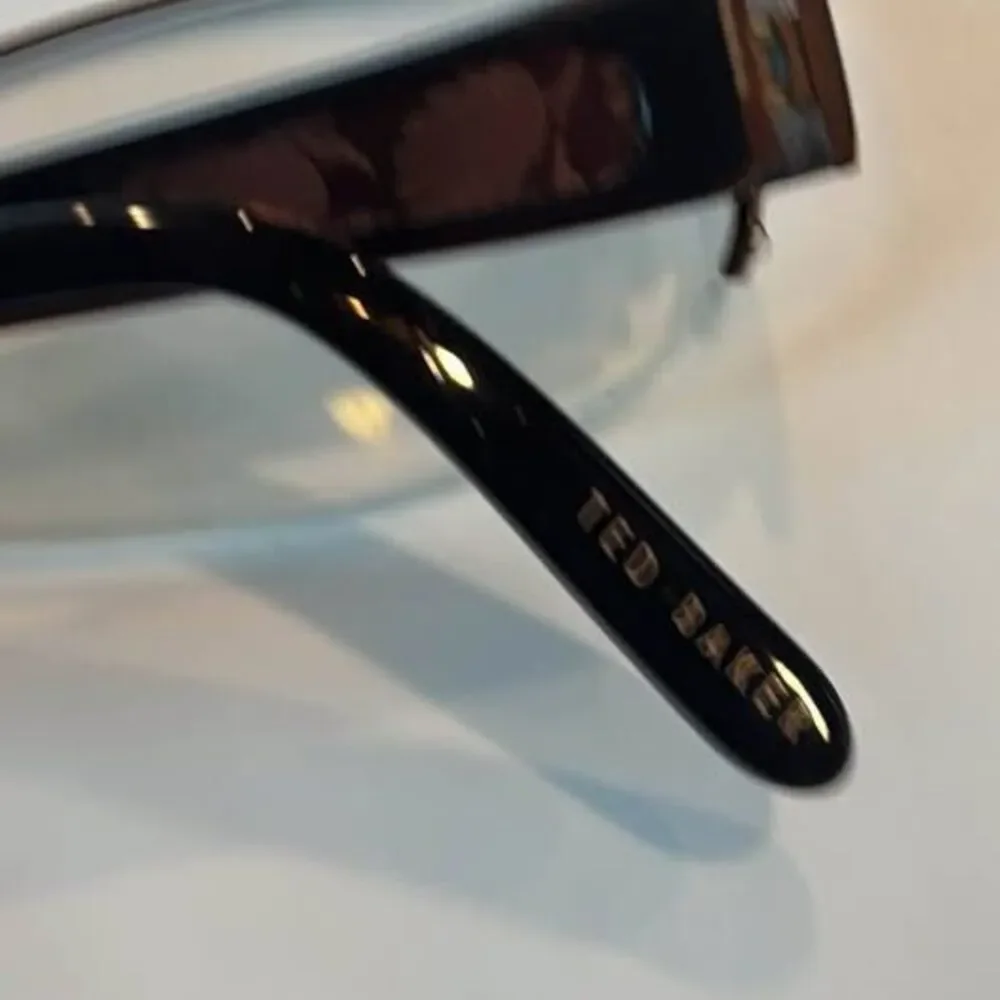 Ted Baker Designer Eyeglass Frames Semi-Rimless Half Rim Brown Tortoise Glasses